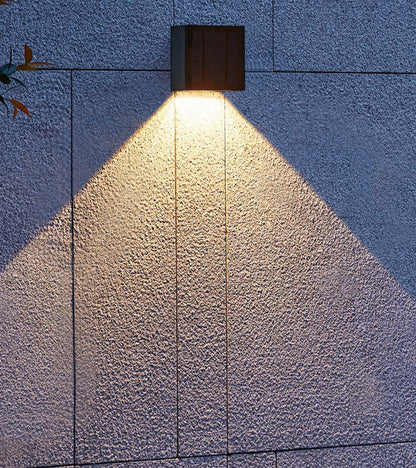 Outdoor Solar Powered Wall Light