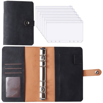 Luxury Leather Wallet Journal Planner Combo