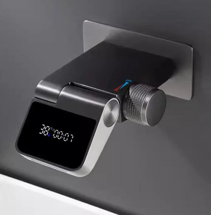 Modern Automatic LED Cascade Faucet