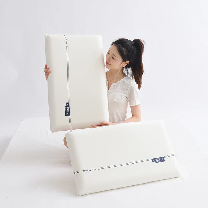 Contour Memory Foam Cervical Neck Support Pillow - Luxicro