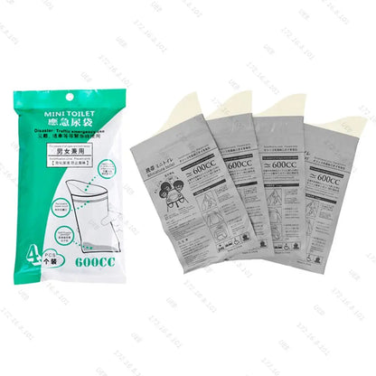 Compact Travel Potty Kit – Biodegradable Toilet Bags