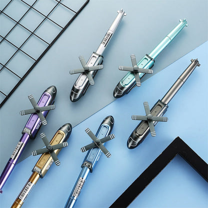 Colorful 3D Airplane Gel Ink Pen