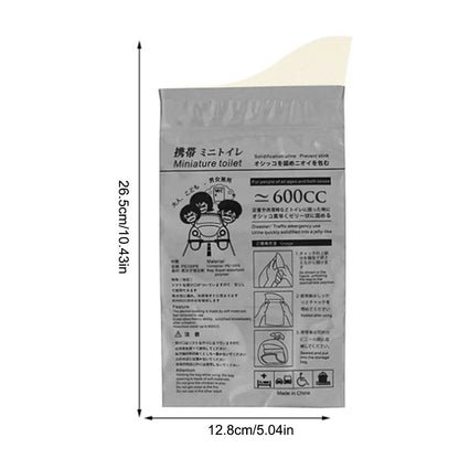 Compact Travel Potty Kit – Biodegradable Toilet Bags