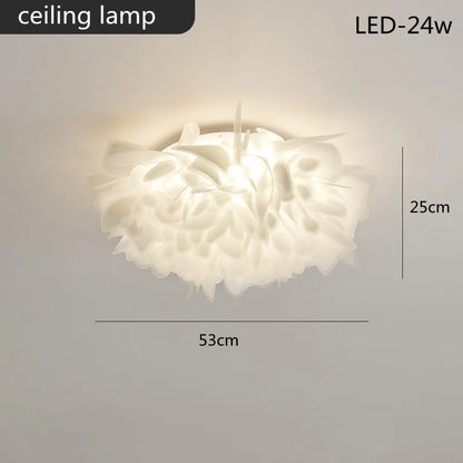 Colorful Blossom LED Dimmable Ceiling Lamp