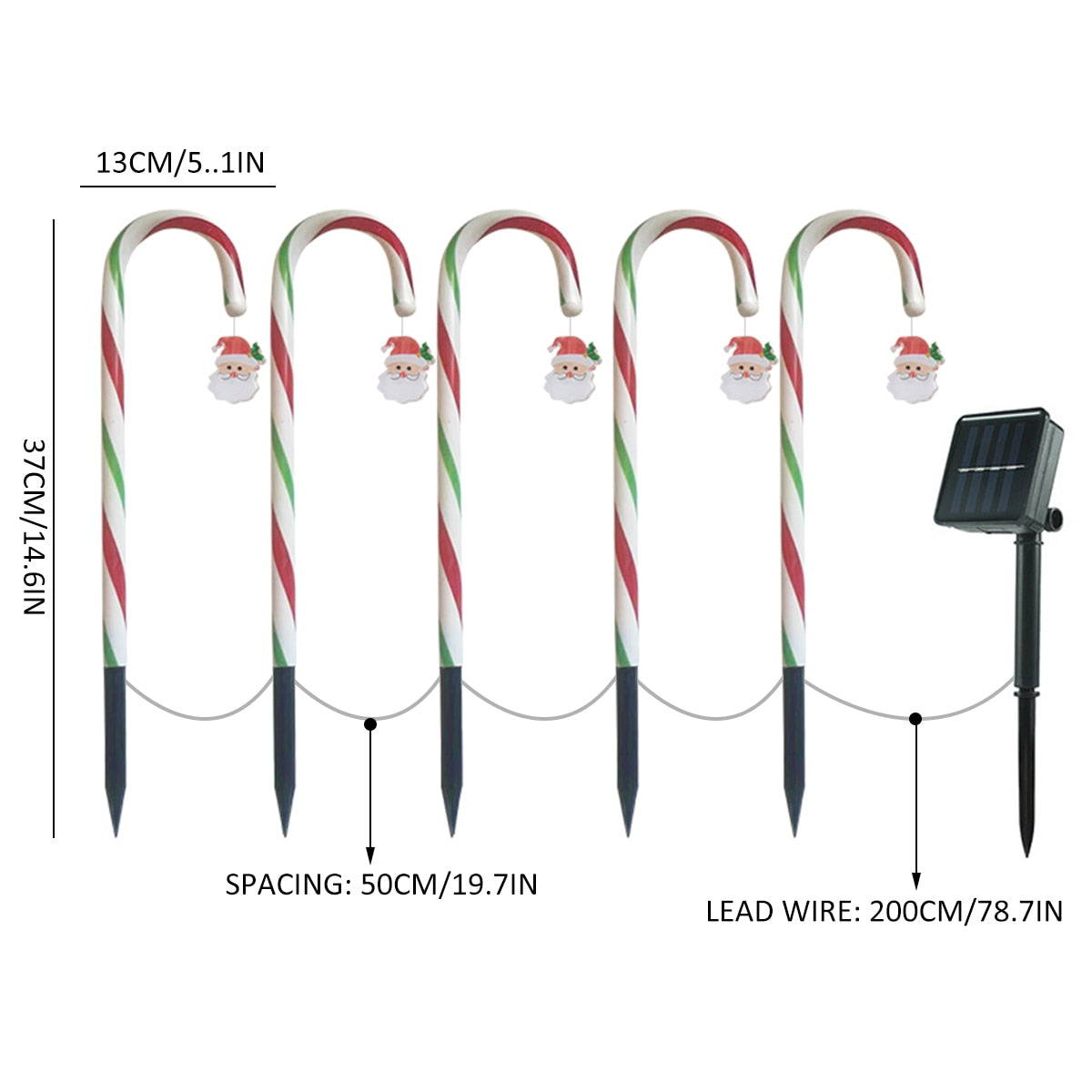 Bright Garden Solar Light Lamp