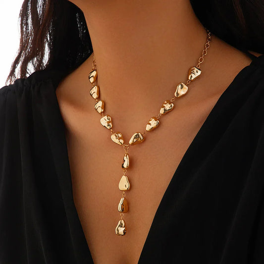 Boho Chic Stone Layering Necklace - Luxicro