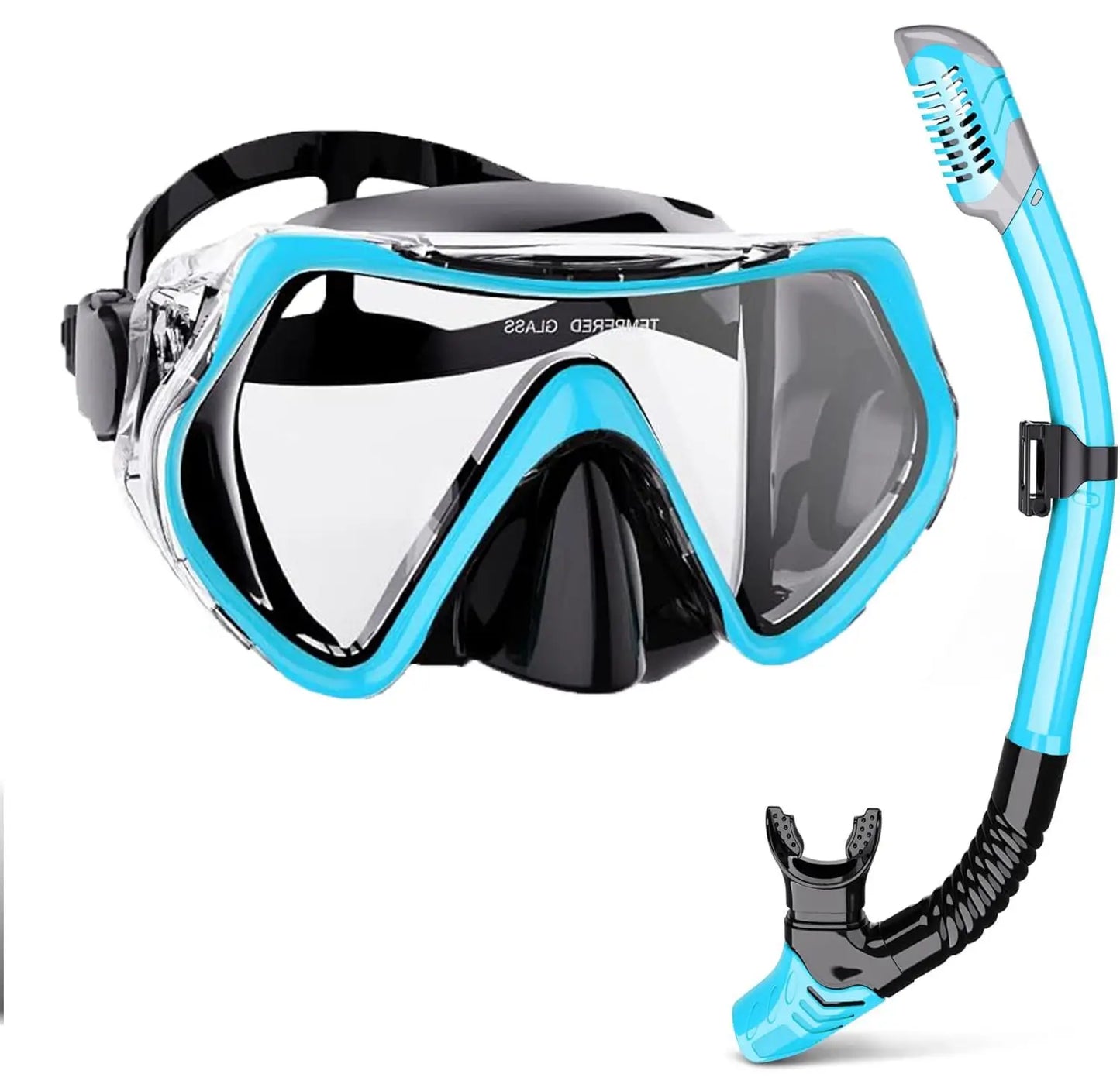 Full Face Easy Breathing Snorkeling Mask Set
