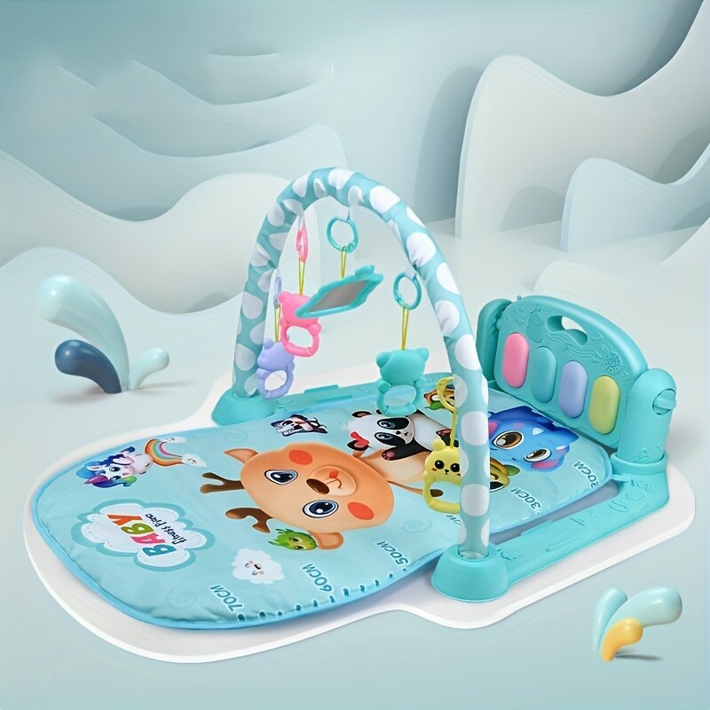 Colorful Interactive Baby Play Blanket - Luxicro