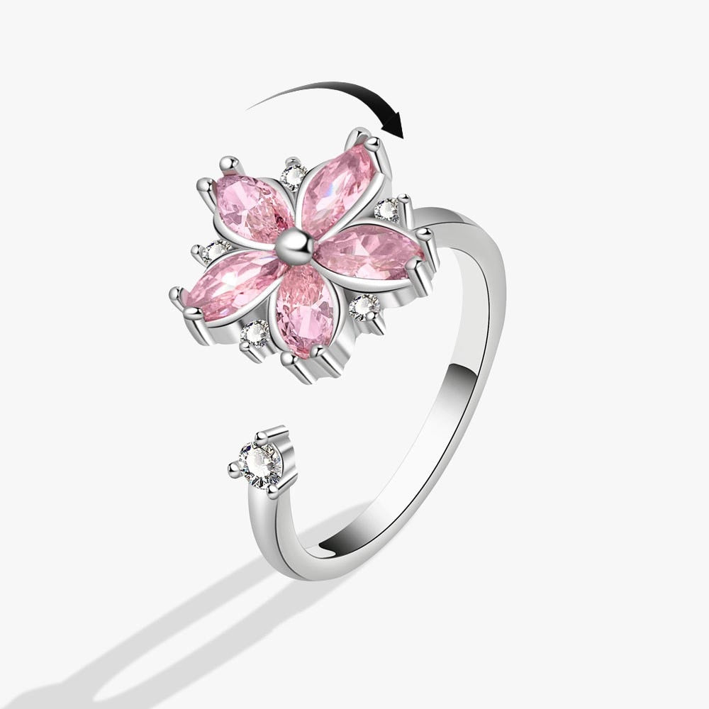 Glittering Cosmic Spin Ring