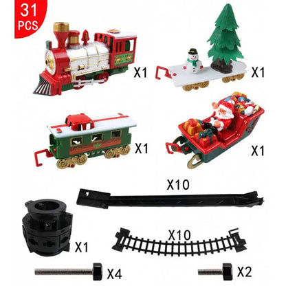 Fun Christmas Train Table Set