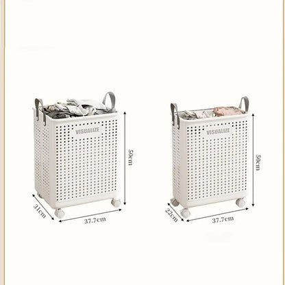 Space Saving Collapsible Laundry Hamper Basket