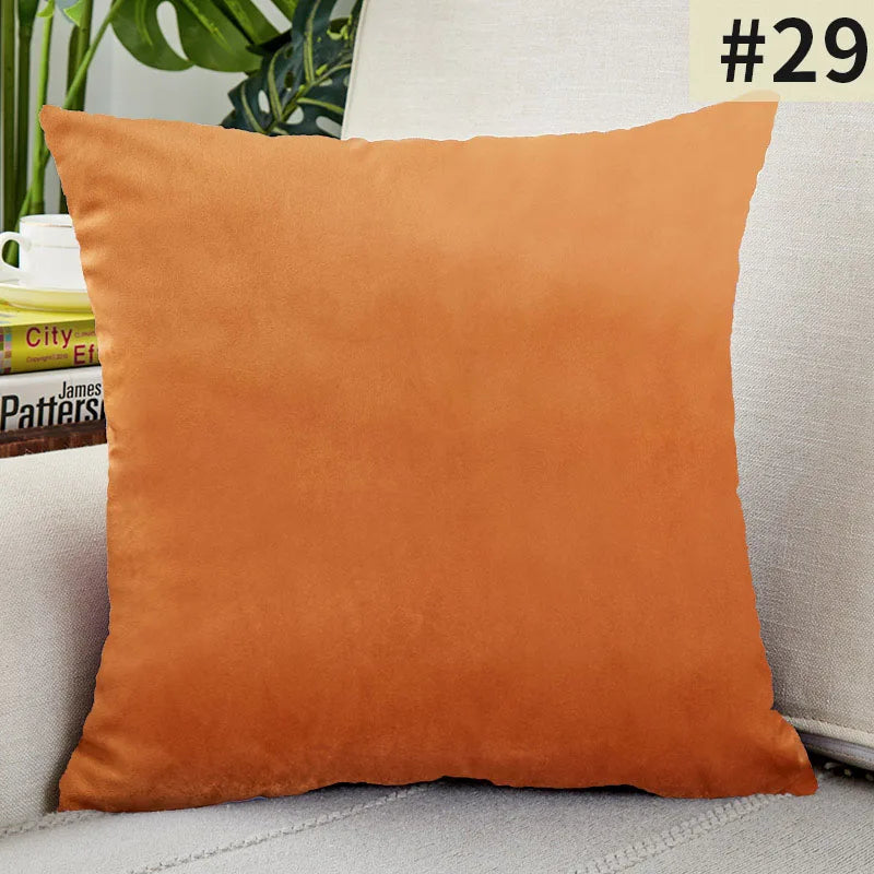Plush Velvet Pillowcase for Luxury Living Rooms