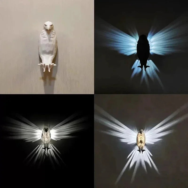 3D Eagle LED Wall Light Lamp