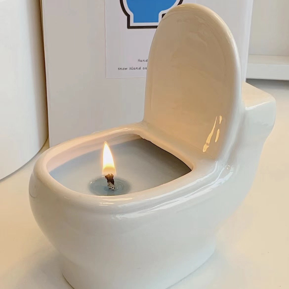 Funny Bath Fragrant Candle