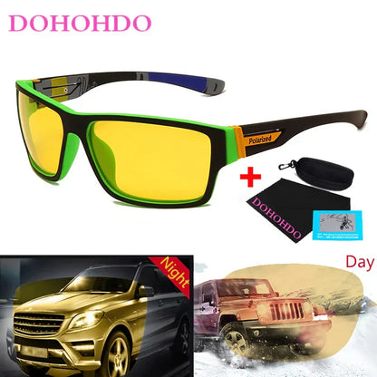Polarized Night Driving Glasses UV Protection Men Women