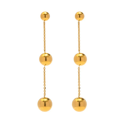 Sparkling Dangling Beaded Chandelier Earrings