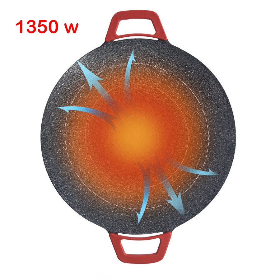 Easy Clean Indoor Electric BBQ Grill Plate