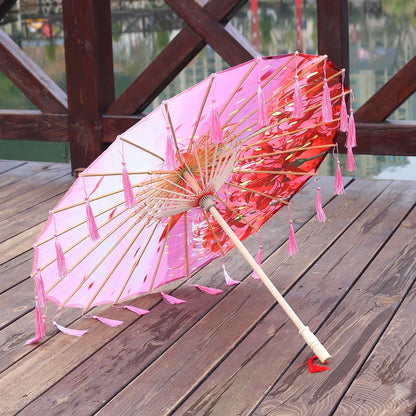 Sustainable Bamboo Wooden Handled Umbrella