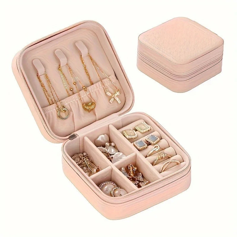 Compact Travel Jewelry Storage Case - Luxicro