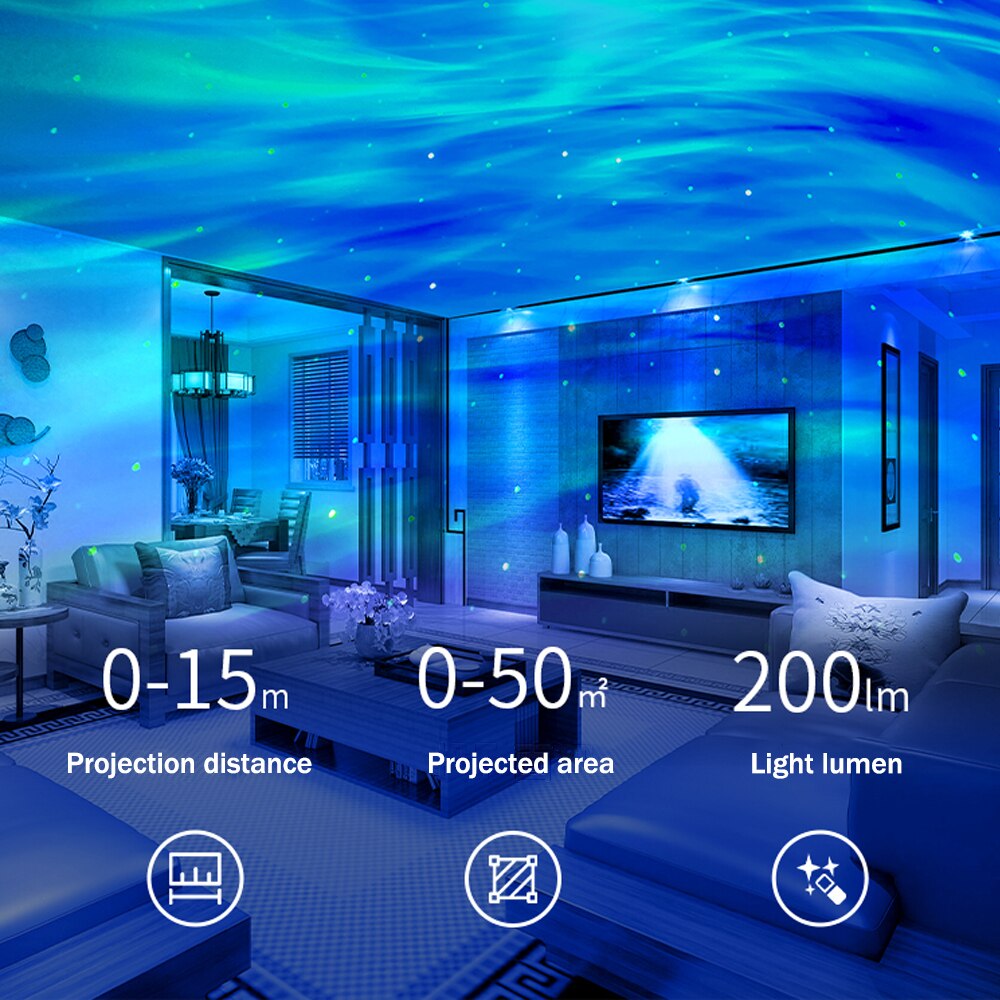 Cosmic Starry Sky Night Light Projector