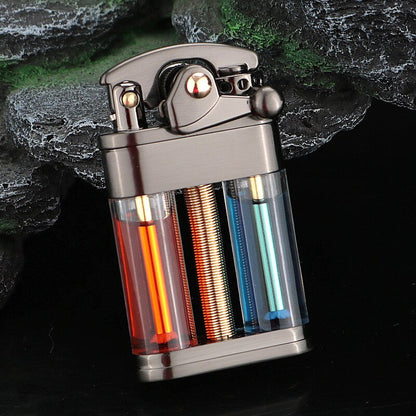 Slim Classic Silver Pocket Lighter