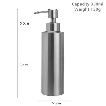 Premium Stainless Steel Soap Dispenser 250/350/550ml