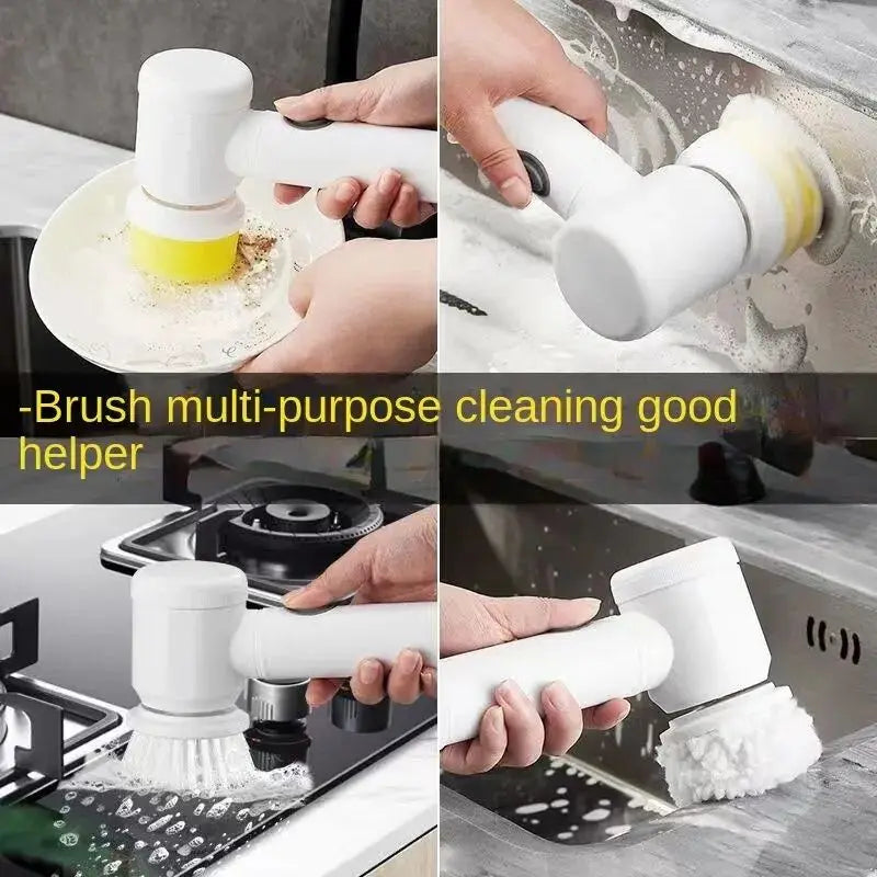 Easy to Use Wireless Shower Scrubber Cleaner