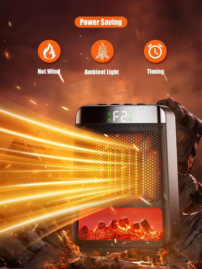 Powerful Electric Space Heater for Fast Warmth