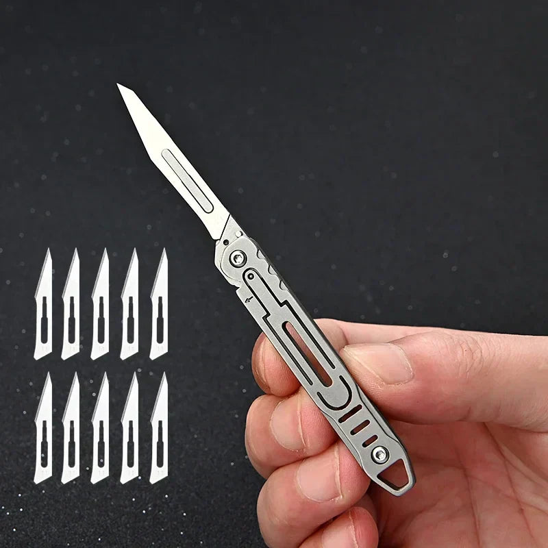 Compact Multi Tool Folding Knife Set - Luxicro
