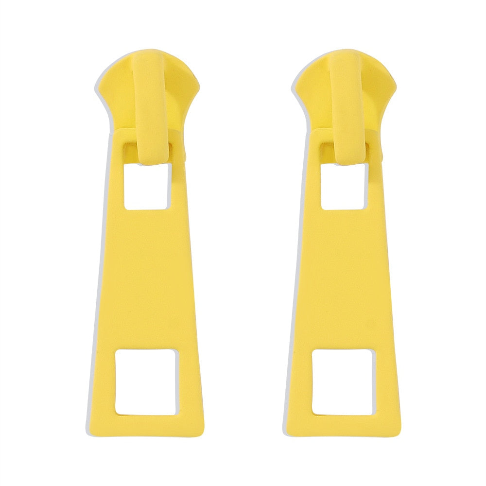 Tiny Cute Zipper Earrings