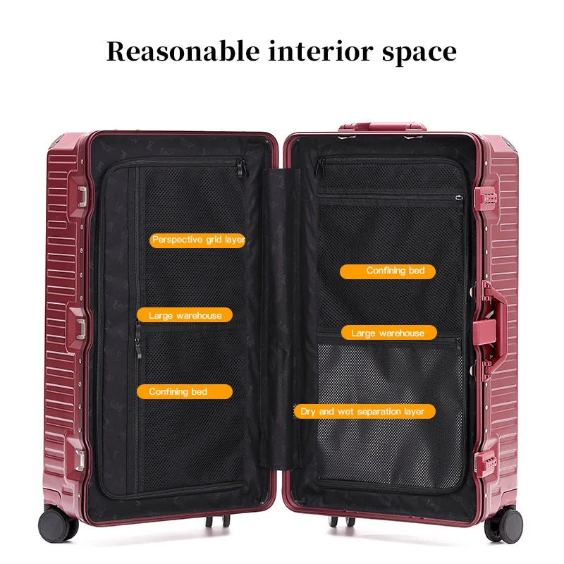 Strong Extra Large Wheeled Luggage Case