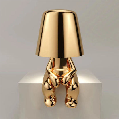 Contemporary Portable LED Desk Lamp Soft Warm Lighting