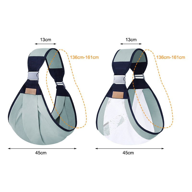 Soft Baby Wrap Adjustable Shoulder Sling
