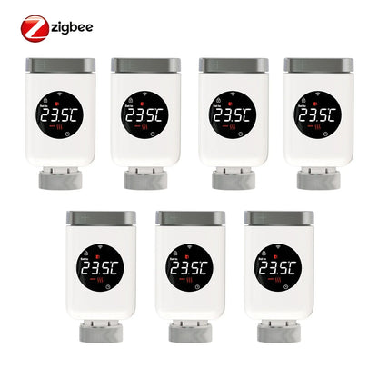 Wireless Thermostat Valve with WiFi and Remote Control