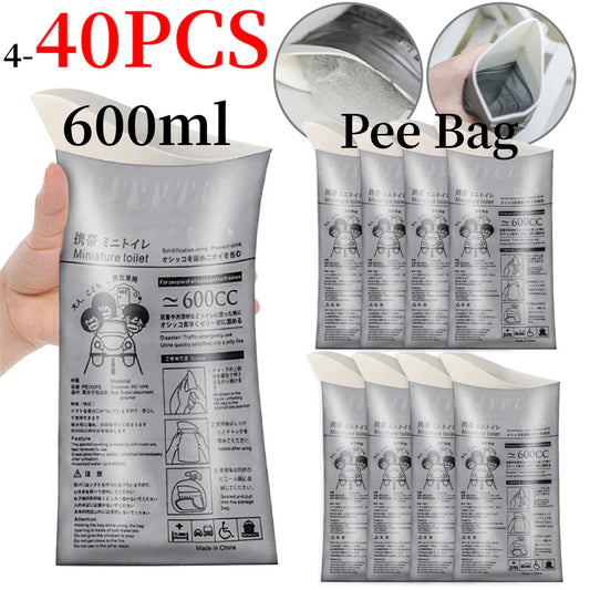 Compact Travel Potty Kit – Biodegradable Toilet Bags - Luxicro