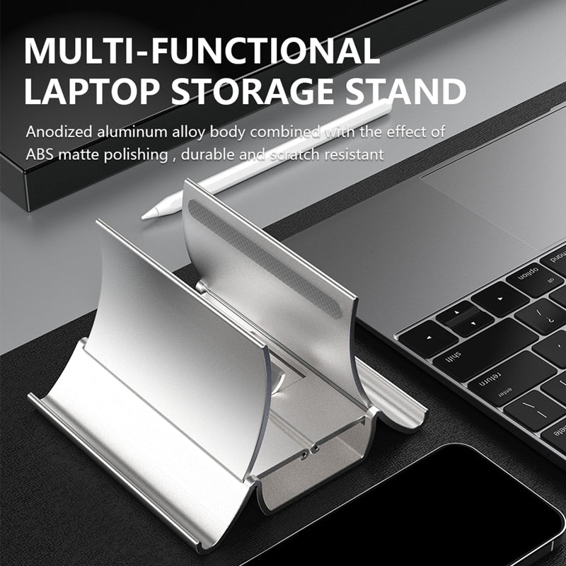 Compact Adjustable Anti-Slip Laptop Holder