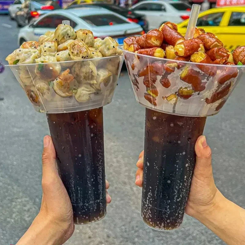 Convenient On-The-Go Snack Bowl Set