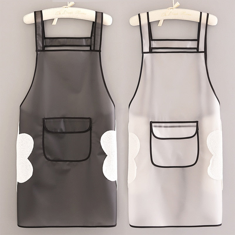 Clear Protective Cooking Apron