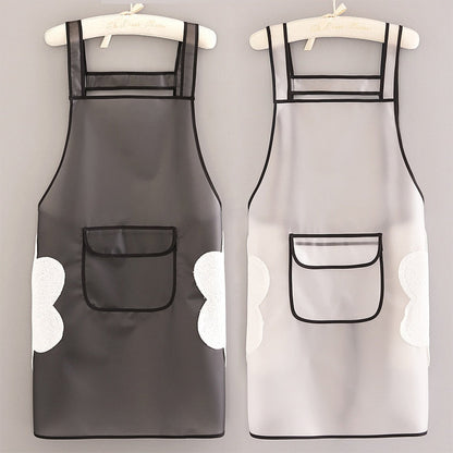 Clear Protective Cooking Apron