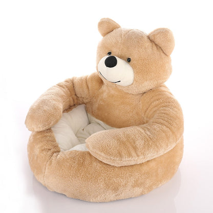 Soft Teddy Bear Pet Bed Mattress