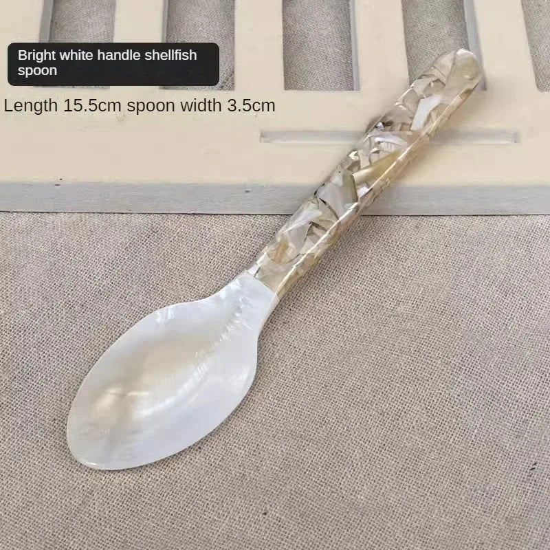Sea Shell Glowing Snail Scoop Spoon