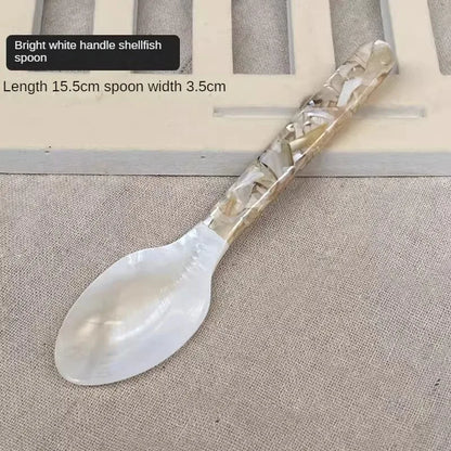 Sea Shell Glowing Snail Scoop Spoon