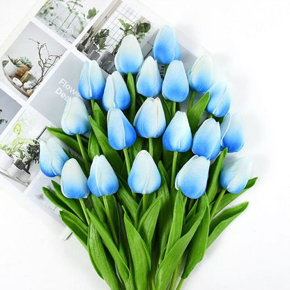 Artificial Realistic Tulip Bouquet Decoration