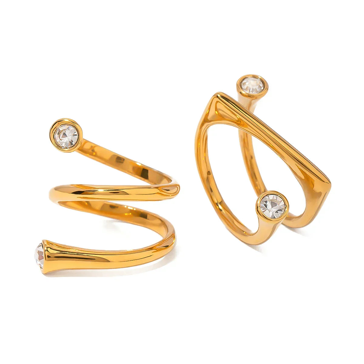 Luxurious 3 Piece Diamond Engagement Ring Set