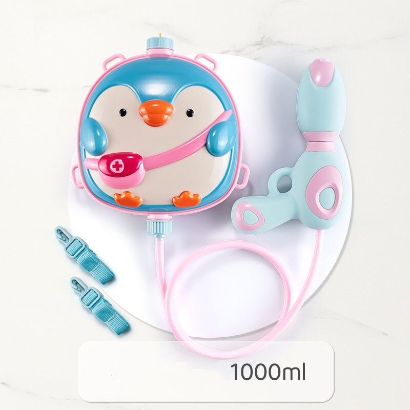 Colorful Kids Water Pistol Backpack