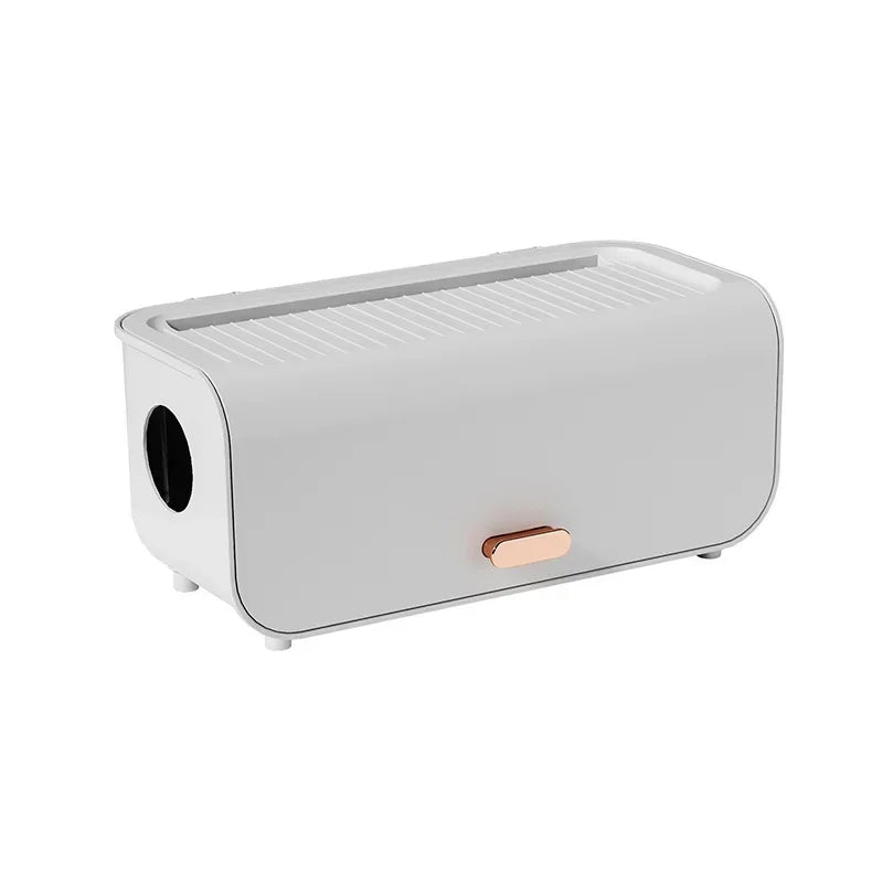 Small Wire Management Box with Waterproof Lid - Luxicro