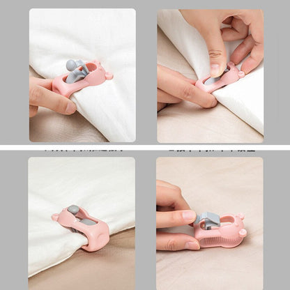GripMaster | 4 Pack Teddy Bed Gripper Clamps