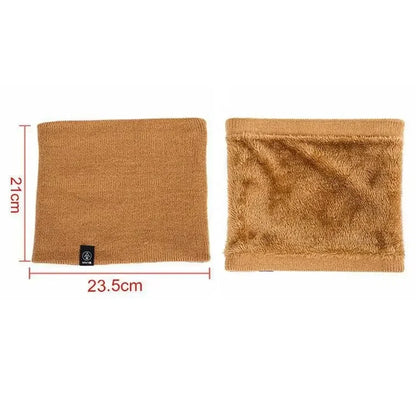 Soft Fleece Lined Winter Scarf for Men and Women