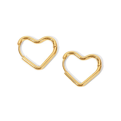 Lovely Romantic Heart Earrings - Luxicro