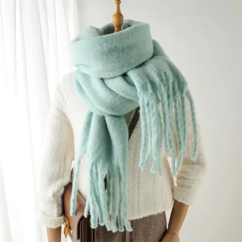 Cozy Solid Color Luxicro Throw Blanket
